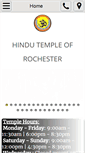 Mobile Screenshot of hindutempleofrochester.com